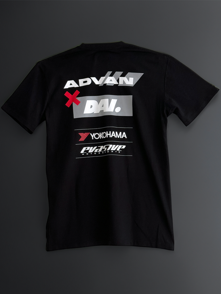 DAI. - ADVAN x DAI - WTAC 2024 Tee (Black) – Dai Yoshihara Store DAI. - ADVAN x DAI - WTAC 2024 Tee (Black) – Dai Yoshihara Store