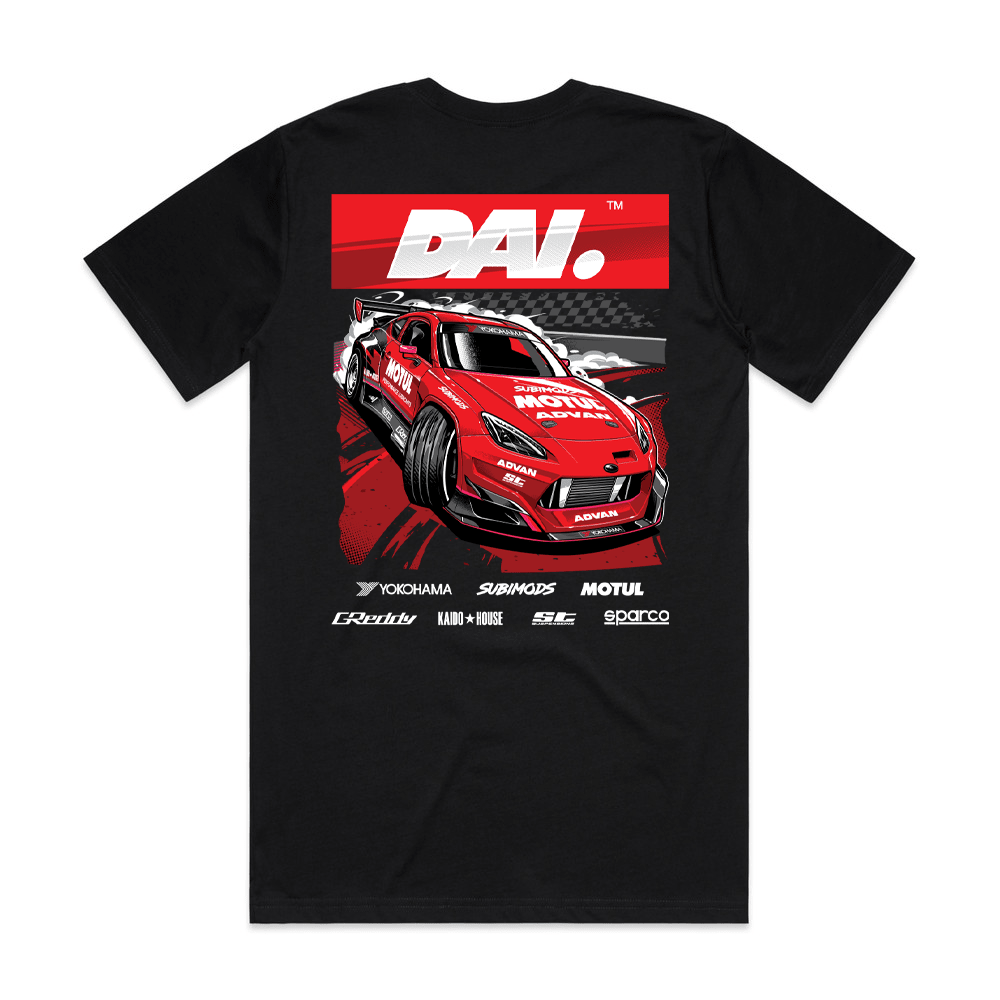 DAI x Subimods Official "DAI-TM" Short Sleeve Shirt Black